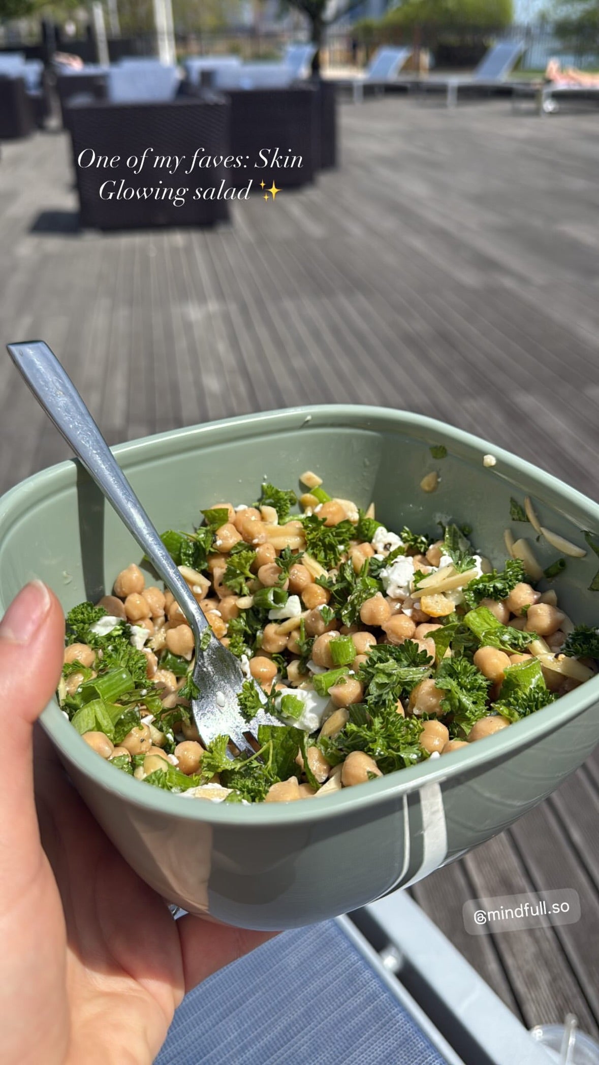Skin Glowing Chickpea Salad